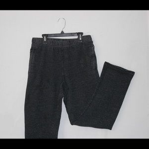 Roots Black Salt And Pepper Pants